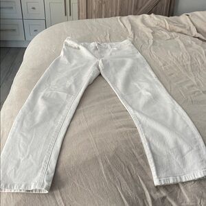 CURRENT/ELLIOTT White High-Rise Jeans